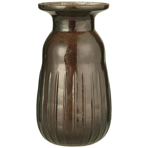 HYACINTH Bud Vase | Mocca by IB LAURSEN (ib-laursen-hyacinth-vase-pebbled-glass-mocca)