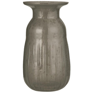 HYACINTH Bud Vase | Grey by IB LAURSEN (ib-laursen-hyacinth-vase-pebbled-glass-grey)