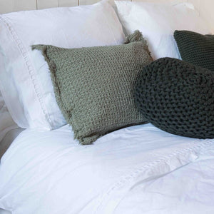 KOS Cushion Cover | Army by HOME LINEN LABELS (home-linen-labels-kos-50-50-cm-army-decorative-cushion-cover)