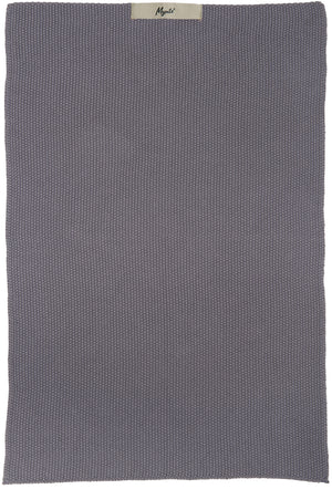 MYNTE Kitchen Towel | Dark Grey by IB LAURSEN (ib-laursen-towel-mynte-dark-grey-knitted)