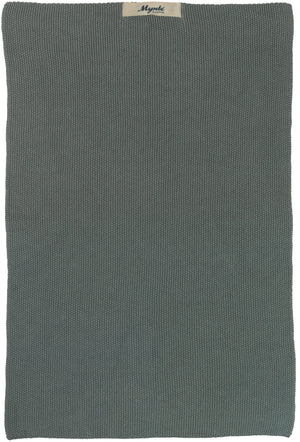 MYNTE Kitchen Towel | Moss Green by IB LAURSEN (ib-laursen-towel-mynte-moss-green-knitted)