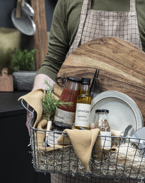 MYNTE kitchen Towel | Mustard by IB LAURSEN (ib-laursen-towel-mynte-mustard-knitted)