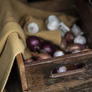 MYNTE kitchen Towel | Mustard by IB LAURSEN (ib-laursen-towel-mynte-mustard-knitted)