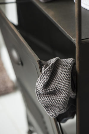 MYNTE Kitchen Towel | Sand by IB LAURSEN (ib-laursen-towel-mynte-sand-knitted)