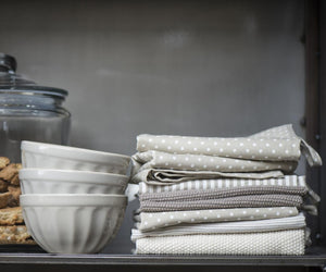 MYNTE Kitchen Towel | Sand by IB LAURSEN (ib-laursen-towel-mynte-sand-knitted)