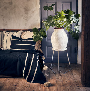 Marcello Iron and Marble Stool - Grey by IB LAURSEN (affari-of-sweden-marcello-stool-s-grey)