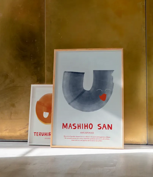 MASHIHO SAN Print by ATWTP/Mado by PAPER COLLECTIVE (paper-collective-mashiho-san-print)