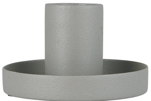 Candle Holder - Grey by IB LAURSEN (ib-laursen-candle-holder-f-dinner-candle-grey)