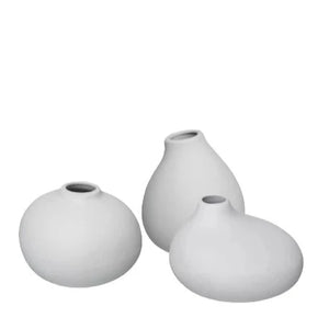 NONA Vase Trio | Micro Chip by BLOMUS (blomus-nona-vase-set-3-micro-chip)