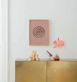 Alphabet Spaghetti by ATWTP - O Print by PAPER COLLECTIVE (paper-collective-alphabet-poster-print-o-print)