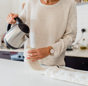 100% Organic Japanese Cotton|Dove by YUYU BOTTLE (yuyu-bottle-yuyu-bottle-organic-cotton-dove)