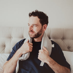 100% Pure Japanese Cotton | Light Pebble by YUYU BOTTLE (yuyu-bottle-yuyu-bottle-cotton-collection-pebble-light)