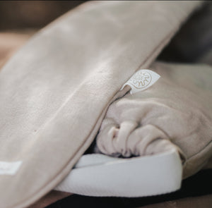 Belgian Pimlico Linen, Sand by YUYU BOTTLE (yuyu-bottle-yuyu-bottle-pimlico-linen-sand)