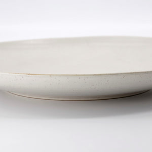 Pion Round Platter 36cm | Grey/White by HOUSE DOCTOR (house-doctor-dish-pion-grey-white-dia-36cm)