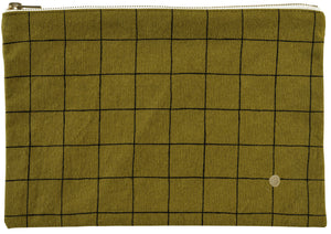 Pouch Oscar L | Lichen by La Cerise Sur Le Gateau (la-cerise-sur-la-gateau-pouch-oscar-lichen-l)