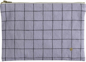 Pouch Oscar L | Lilas by La Cerise Sur Le Gateau (la-cerise-sur-la-gateau-pouch-oscar-lilas-l)