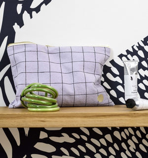 Pouch Oscar L | Lilas by La Cerise Sur Le Gateau (la-cerise-sur-la-gateau-pouch-oscar-lilas-l)
