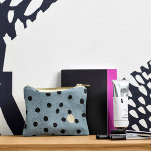 Pouch Polka S | Sardine by La Cerise Sur Le Gateau (la-cerise-sur-la-gateau-pouch-polka-sardine-s)