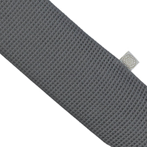 Long hot water bottle 100% Cotton Waffle |Grey by YUYU BOTTLE (yuyu-bottle-yuyu-bottle-waffle-grey)