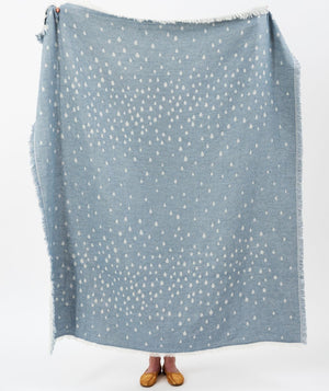 Raining Throw | Sky by BRITA (brita-raining-throw-sky)