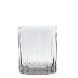 REED TUMBLER Set of 4 | Clear by BRUT (brut-tumbler-reed-clear)