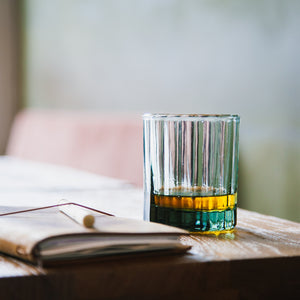 REED TUMBLER Set of 4 | Smokey Green by BRUT (brut-tumbler-reed-green)