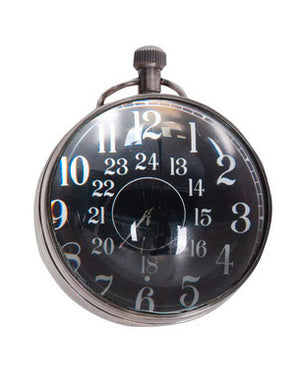 The Eye of Time Clock M by AUTHENTIC MODELS (the-eye-of-time-clock-silver)