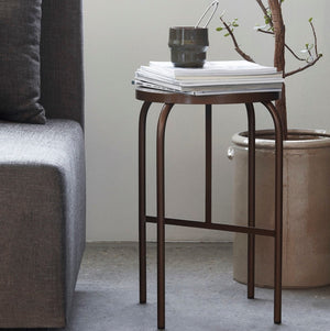 SHAKER Stool | Bronze by HOUSE DOCTOR (house-doctor-stool-shaker-golden-brown)