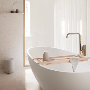 SONO Soap Dispenser - Moonbeam by BLOMUS (blomus-sono-soap-dispenser-moonbeam)