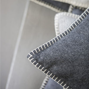 Sylt Cushion 50x50 | Light Grey by DAVID FUSSENEGGER (light-grey-sylt-cushion)