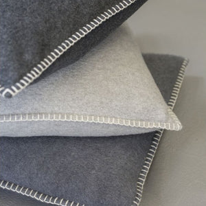 Sylt Cushion 50x50 | Light Grey by DAVID FUSSENEGGER (light-grey-sylt-cushion)