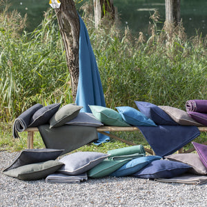 Sylt Cushion 50x50 | Mud by DAVID FUSSENEGGER (mud-sylt-cushion)