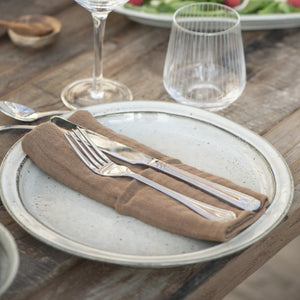 SAND DUNES Dinner Plate | Green/Grey Speckle by IB LAURSEN (ib-laursen-dinner-plate-sand-dunes)