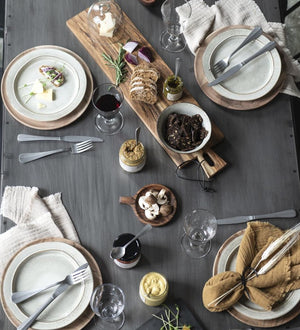 SAND DUNES Dinner Plate | Green/Grey Speckle by IB LAURSEN (ib-laursen-dinner-plate-sand-dunes)