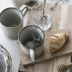 SAND DUNES Mug w/Handle- Green/Grey Speckle by IB LAURSEN (ib-laursen-mug-w-handle-sand-dunes)