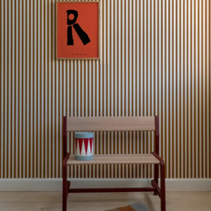 Alphabet Spaghetti by ATWTP - R Print by PAPER COLLECTIVE (paper-collective-alphabet-poster-print-r-print)