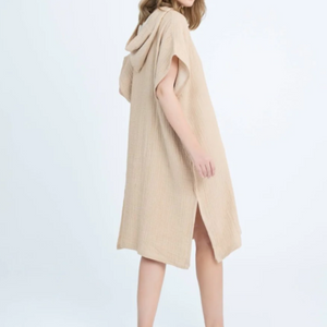 Flow Kids Poncho M/L | Mustard by ANZA TEXTILE COMPANY (anza-flow-poncho-m02-mustard)