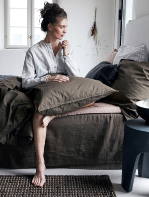 SIGRID Runner 180X60 | Bark by BY NORD (by-nord-rug-sigrid-bark-bnjr0023)