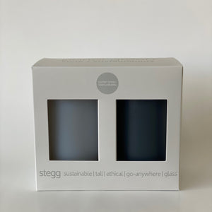 STEGG Silicone Highball Glasses | Smoke+Storm by PORTER GREEN (stegg-unbreakable-highball-glasses-smoke-storm)