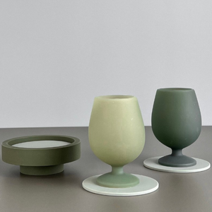 STEMM Silicone Glasses | Sage+Olive by PORTER GREEN (stemm-unbreakable-wine-glasses-sage-olive)