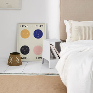 TOMO Side Table | Eco White by TOUU (papaya-tomo-side-table-eco-white)