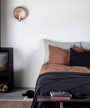 Cotton Duvet Cover 150X200 | Tan by TELL ME MORE (tell-me-more-duvet-cover-cotton-150x200-colour-tan)