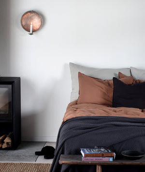 Cotton Pillowcase Set of 2 | Tan by TELL ME MORE (tell-me-more-cotton-pillowcase-set-of-2-tan)