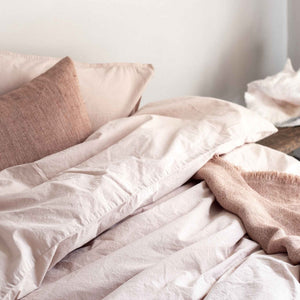 Cotton Duvet Cover 150X200 | Shell by TELL ME MORE (tell-me-more-duvet-cover-cotton-150x200-colour-shell)