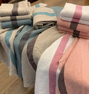 DOUDOU Tea Towel | Petale/Oxyde by CHARVET EDITIONS (charvet-editions-tea-towel-doudou-petale)