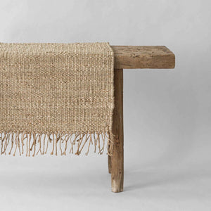 Hemp Rug 60X90 | Bleached by TELL ME MORE (tell-me-more-hemp-rug-60x90-colour-bleached)