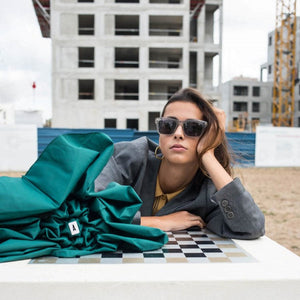 Micro Umbrella | Gustave/Emerald by ANATOLE (anatole-green-folding-micro-umbrella-gustave)