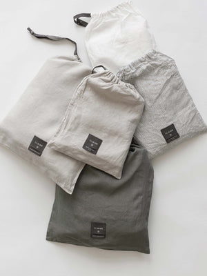 Linen Duvet Cover 150X200 | Pinstripe by TELL ME MORE (tell-me-more-duvet-cover-linen-150x200-colour-pinstripe)