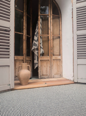 PEMBA Indoor/Outdoor Rug 200X300 | Beluga by BRITA (brita-pemba-beluga-200x300)