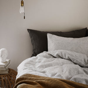Linen Duvet Cover 150X200 | Pinstripe by TELL ME MORE (tell-me-more-duvet-cover-linen-150x200-colour-pinstripe)